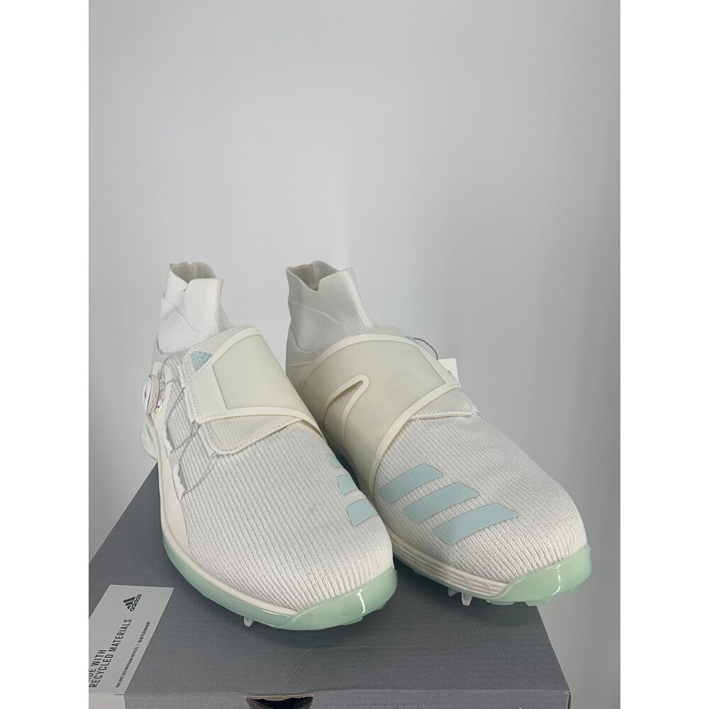 Adidas ZG21 Motion BOA Non-dyed Primegreen Mens Sz 13 Golf Shoes White Mint